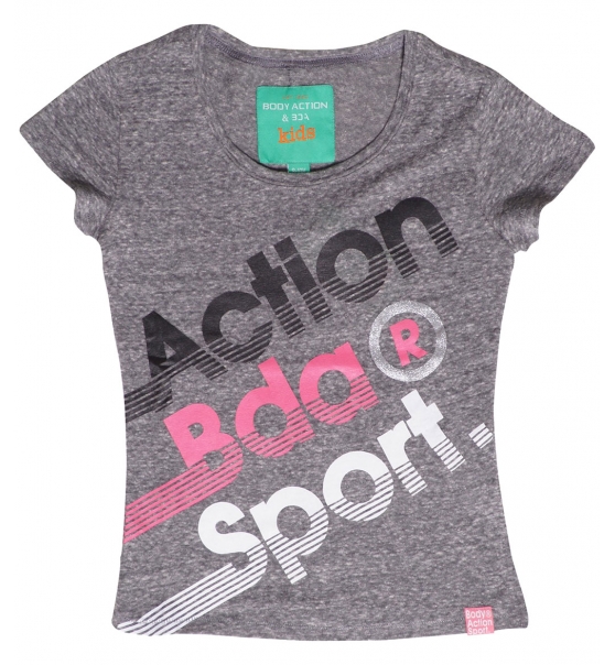 Body Action Ss19 Girls Short Sleeve T-Shirt