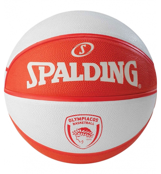 Spalding Μπάλα Basket Fw19 New Olympiakos Piraeus Euroleague Team Rubber 83-785Z1