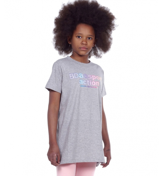 Body Action Παιδική Κοντομάνικη Μπλούζα Ss20 Girls Long T-Shirt 052001