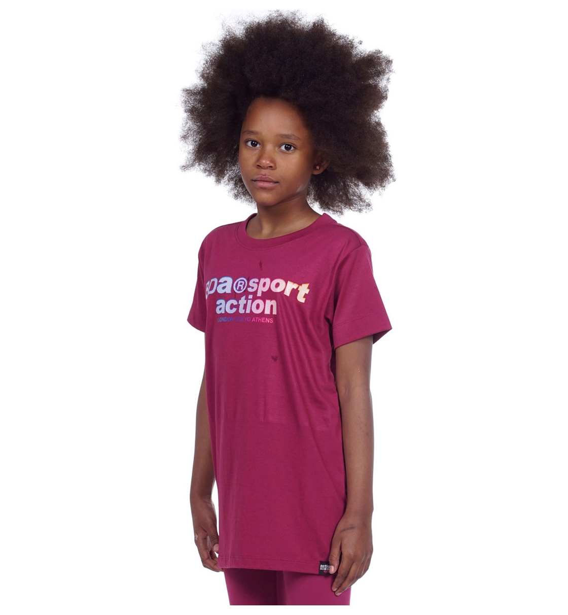 Body Action Παιδική Κοντομάνικη Μπλούζα Ss20 Girls Long T-Shirt 052001