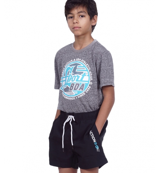Body Action Παιδική Κοντομάνικη Μπλούζα Ss20 Boys Jaspe T-Shirt 054002