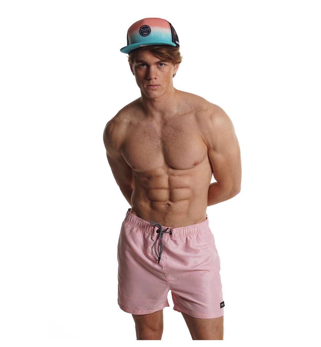 Body Action Ss21 Men'S Short Length Swimwear