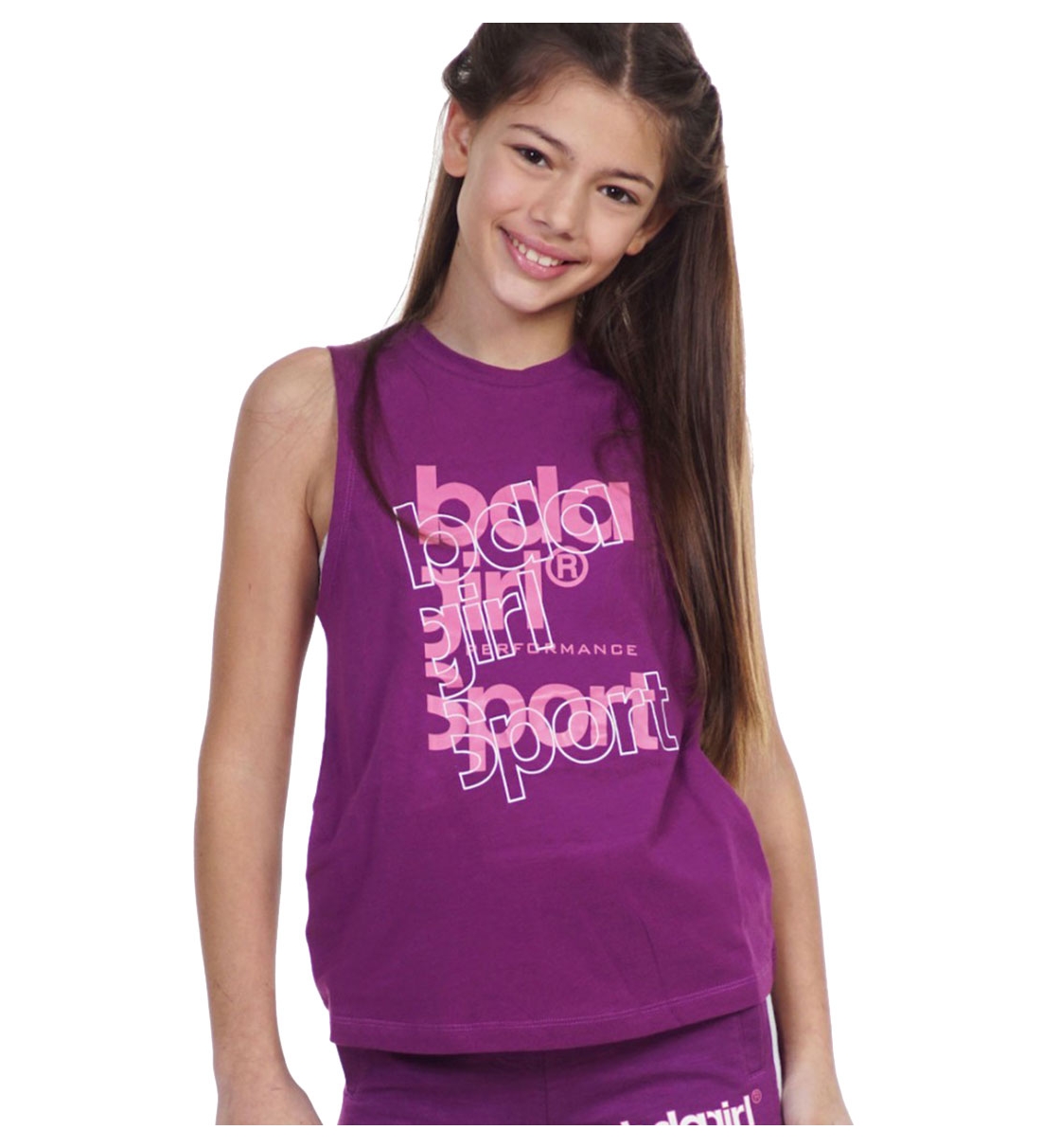 Body Action Παιδική Αμάνικη Μπλούζα Ss21 Girl'S Workout Vest 042101