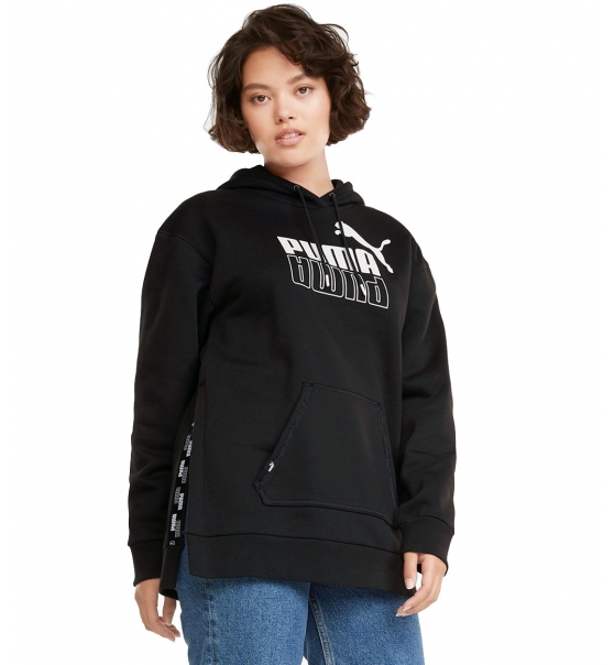 Puma Γυναικείο Φούτερ Με Κουκούλα Fw21 Power Elongated Hoodie Fl 589540