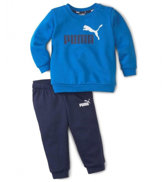 Puma Παιδικό Σετ Fw21 Minicats Ess Crew Jogger Fl 846141