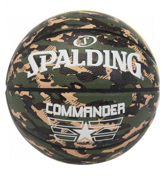 Spalding Μπάλα Basket Fw21 2021 Commander Camo Sz7 84-588Z1