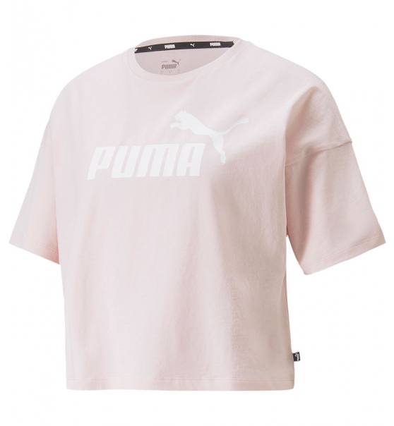 Puma Γυναικεία Κοντομάνικη Μπλούζα Ss22 Ess Cropped Logo Tee 586866