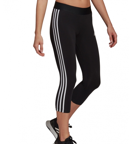 Adidas Ss22 Essentials 3-Stripes 3/4 Length Leggings