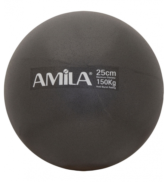 Amila Ss22 Μπάλα Πιλάτες 25Cm 180Gr Κουτι - Μαύρο 95816