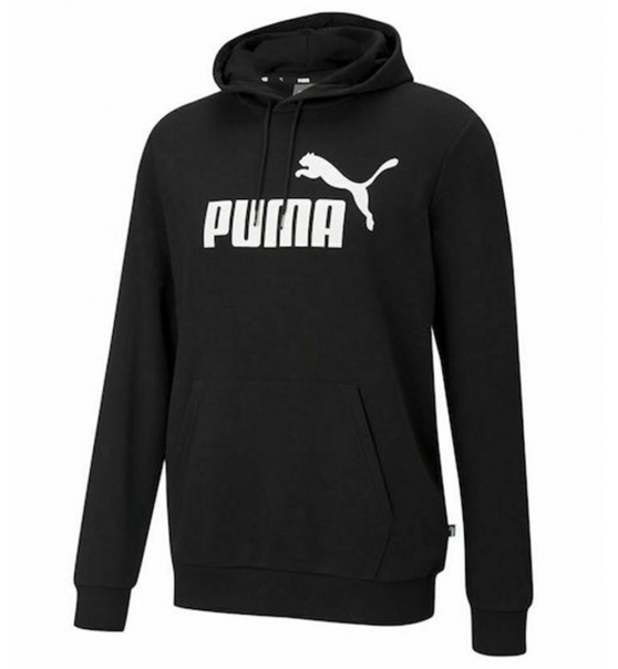 Puma Ανδρικό Φούτερ Με Κουκούλα Fw22 Ess Big Logo Hoodie 586688