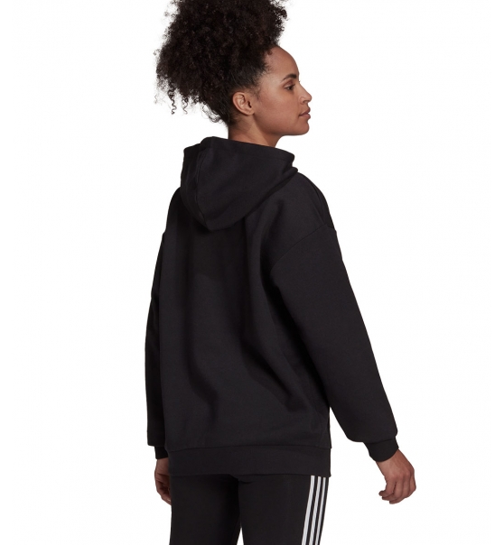 adidas Γυναικείο Φούτερ Με Κουκούλα Essentials Logo Boyfriend Fleece Hoodie HD1756