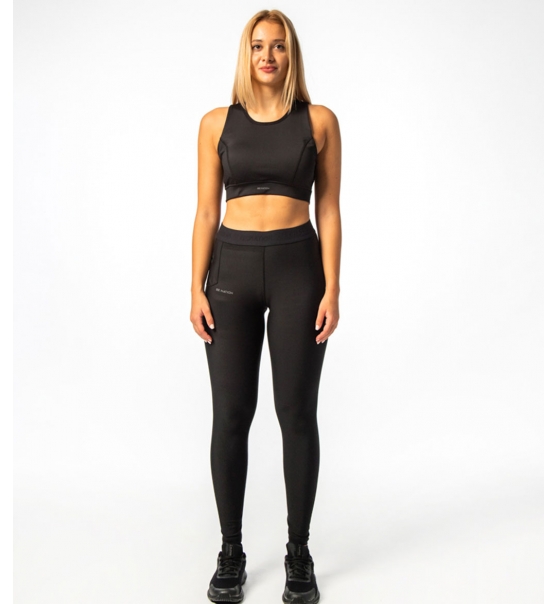 Be:Nation Fw22 Wide Logo Band With Side Pocket 7/8 Leggings 01102202