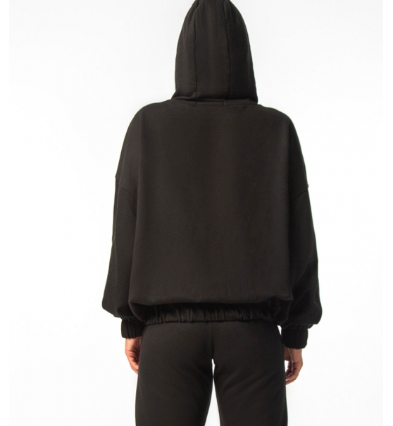 Be:Nation FW22 Γυναικείο Φούτερ Με Κουκούλα Semi-Long Antifit Hoodie 06102202