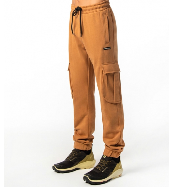 Be:Nation Ανδρικό Υφασμάτινο Παντελόνι Fw22 Cargo Fleece Pant 02302204