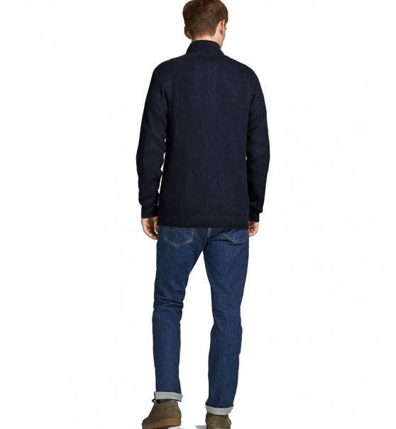 Jack & Jones Fw22 Jjpannel Knit Zip Cardigan Pre 12220819