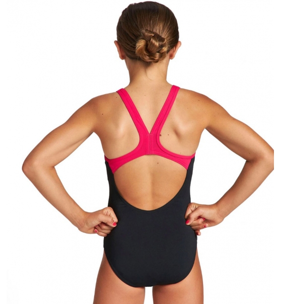 Arena Fw22 Biglogo Jr Swim Pro Back . 001332