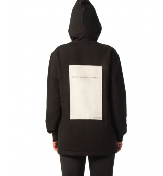 Be:Nation Fw22 Long Antifit Hoodie 06102204