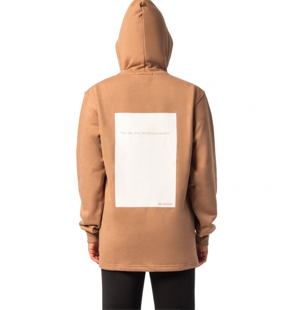 Be:Nation Fw22 Long Antifit Hoodie 06102204