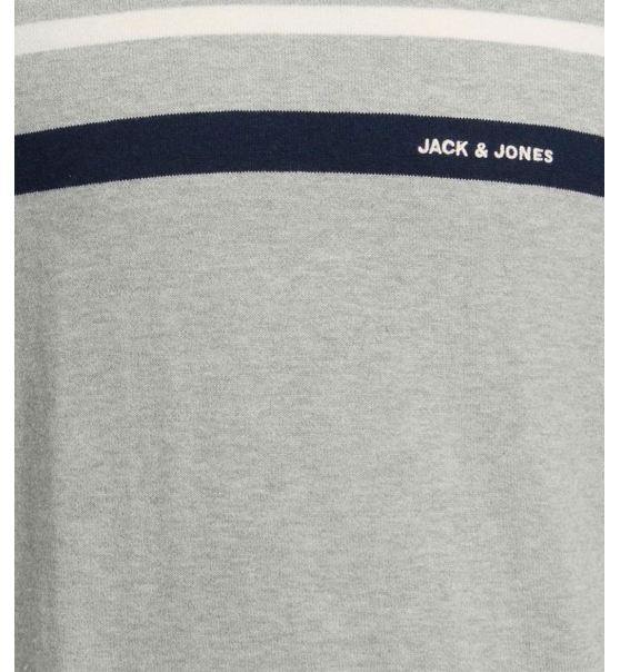 Jack & Jones Ανδρική Μακρυμάνικη Μπλούζα Fw22 Jjemil Knit Stripe Crew Neck 12223945