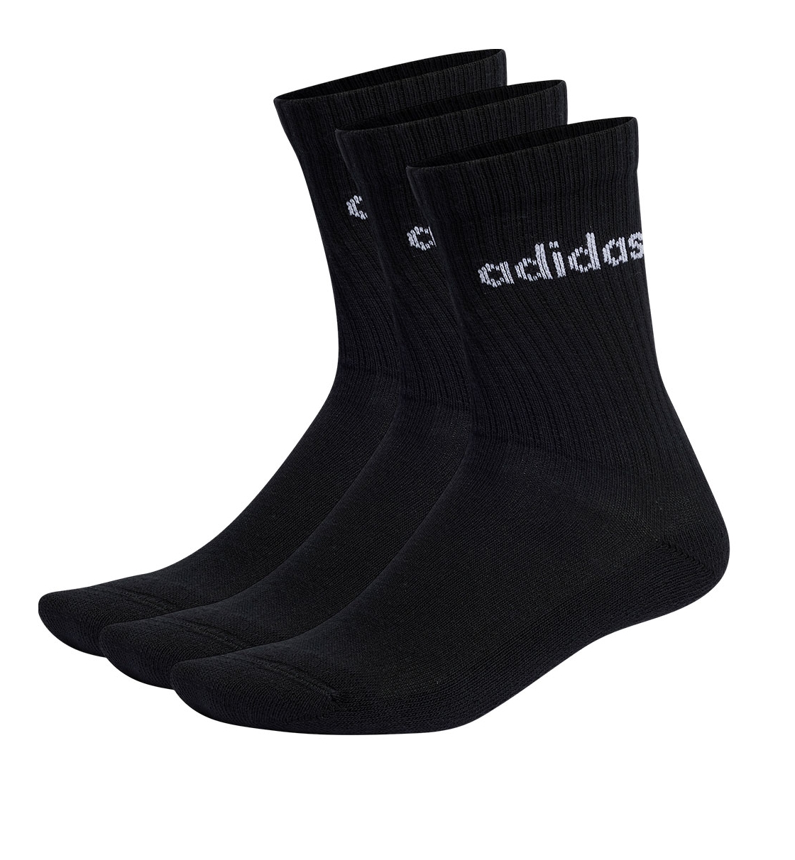 Adidas  Linear Crew Cushioned Socks 3 Pairs Ic1301
