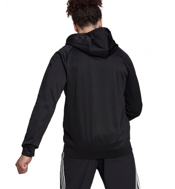 adidas Ανδρική Ζακέτα Με Κουκούλα Fw22 Aeroready Game And Go Small Logo Full-Zip Hoodie Hl2184