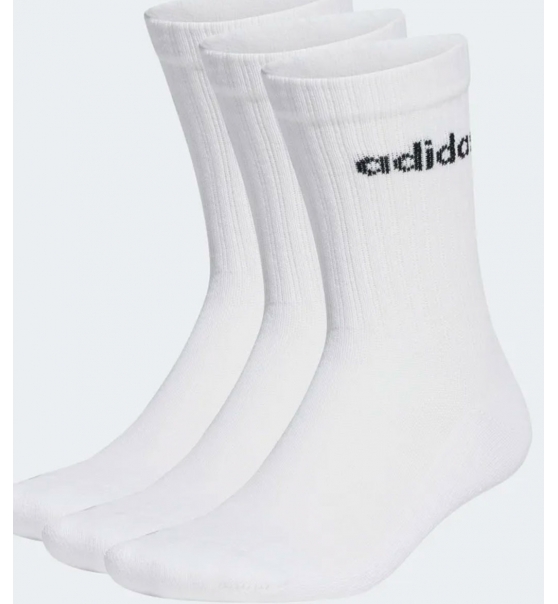 adidas Αθλητικές Κάλτσες Κοντές  Linear Crew Cushioned Socks 3 Pairs Ht3455