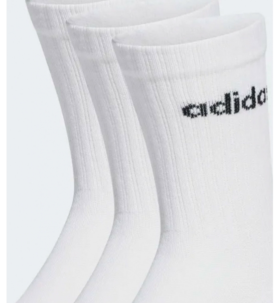 adidas Αθλητικές Κάλτσες Κοντές  Linear Crew Cushioned Socks 3 Pairs Ht3455