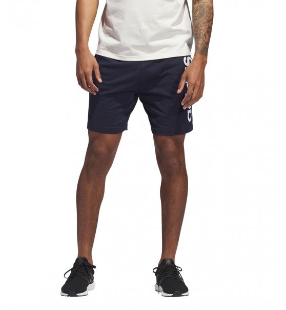 adidas Ανδρική Αθλητική Βερμούδα Ss23 Aeroready Essentials Single Jersey Linear Logo Shorts Ic0064