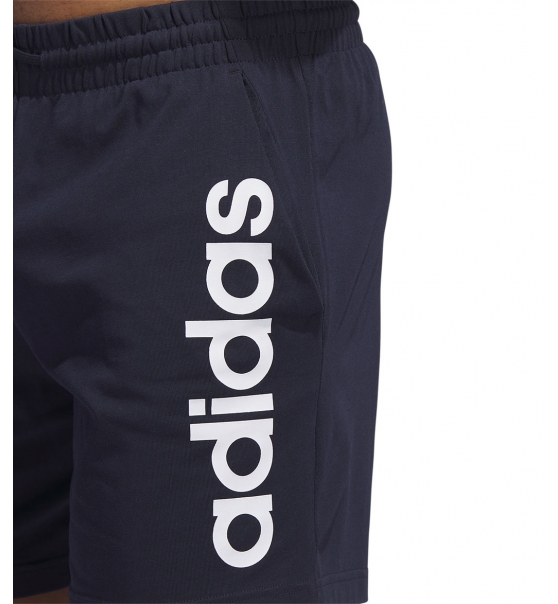 adidas Ανδρική Αθλητική Βερμούδα Ss23 Aeroready Essentials Single Jersey Linear Logo Shorts Ic0064