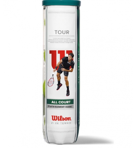 Wilson Μπαλάκια Tennis  Tour All Court 3 Ball Wrt106300