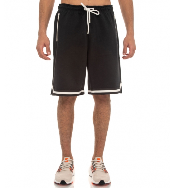 Be:Nation Ανδρικό Αθλητικό Σορτς Ss23 Long Short With Stripe Tapes & Zip Pockets 03312305