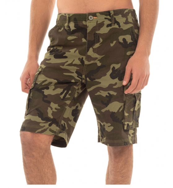 Be:Nation Ss23 Cargo Shorts Camo 03312309