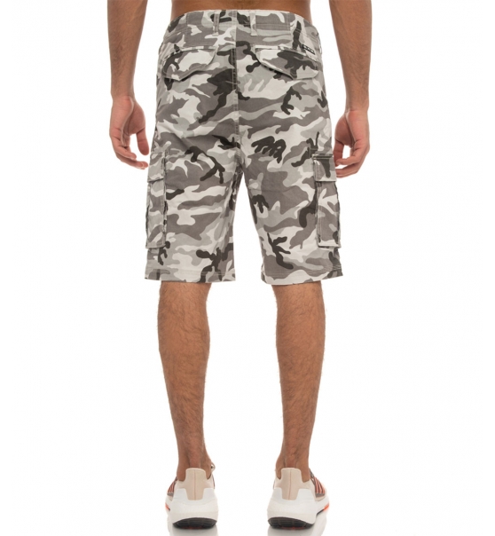 Be:Nation Ss23 Cargo Shorts Camo 03312309