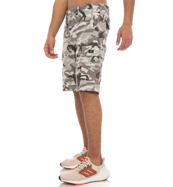 Be:Nation Ss23 Cargo Shorts Camo 03312309