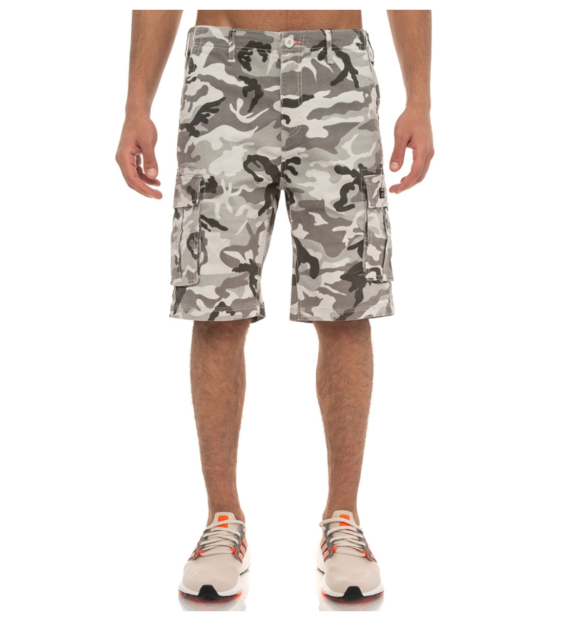 Be:Nation Ss23 Cargo Shorts Camo 03312309