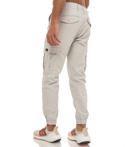 Be:Nation Ανδρικό Υφασμάτινο Παντελόνι Ss23 Cargo Pants (Elastic Hem) 02312304