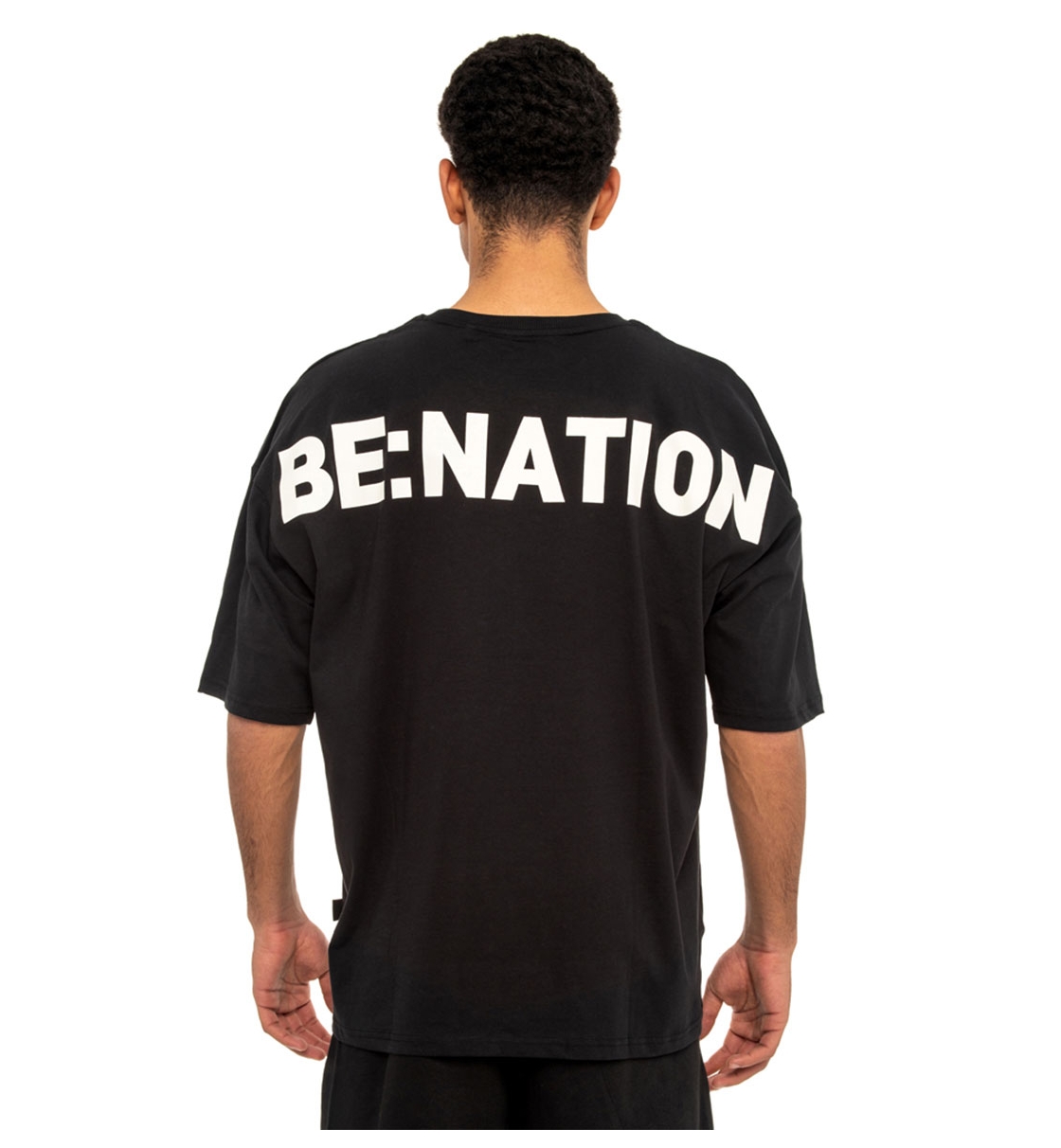 Be:Nation Ανδρική Κοντομάνικη Μπλούζα Ss23 Extra Oversized Logo Tee 05312309
