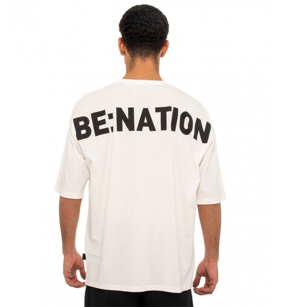 Be:Nation Ανδρική Κοντομάνικη Μπλούζα Ss23 Extra Oversized Logo Tee 05312309