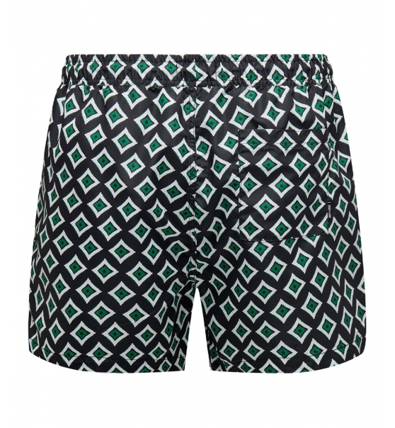 Only & Sons Ss23 Onsted Life Short Swim Retro Aop 22026146