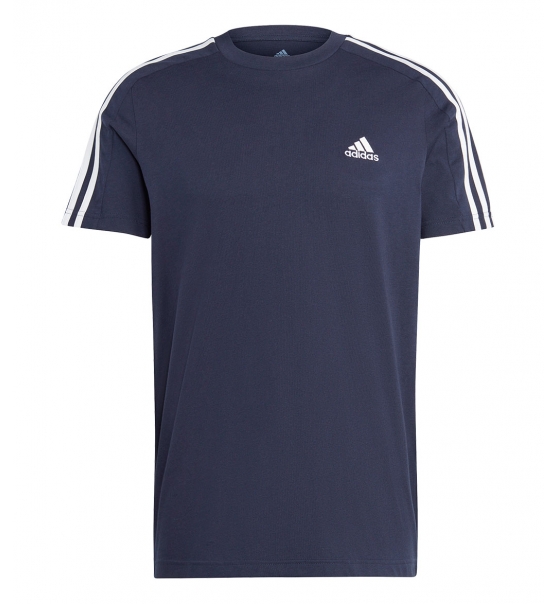 adidas Ανδρική Κοντομάνικη Μπλούζα Ss22 Essentials Single Jersey 3-Stripes T-Shirt Ic9335