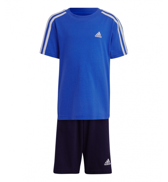 Adidas Ss23 Essentials 3-Stripes Tee And Shorts Set Ic3840