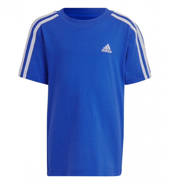 adidas Παιδική Κοντομάνικη Μπλούζα Ss23 Essentials 3-Stripes Tee And Shorts Set Ic3840