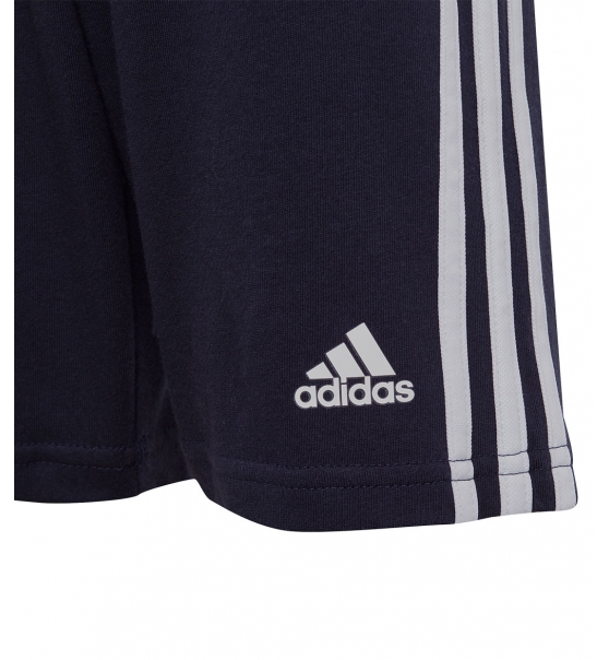 adidas Παιδική Κοντομάνικη Μπλούζα Ss23 Essentials 3-Stripes Tee And Shorts Set Ic3840