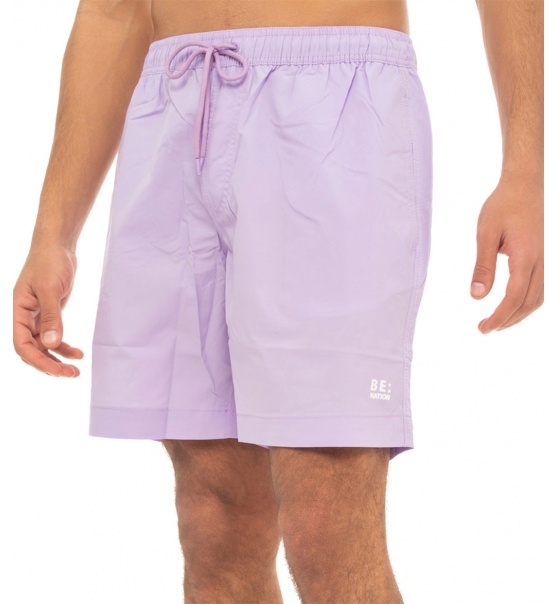 Be:Nation Ανδρικό Μαγιό Σορτς Ss23 Essentials Mid Length Swimshort 03312310