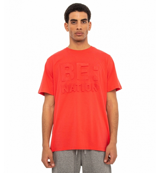 Be:Nation Ss23 Essentials Big Logo S/S Tee 05312302