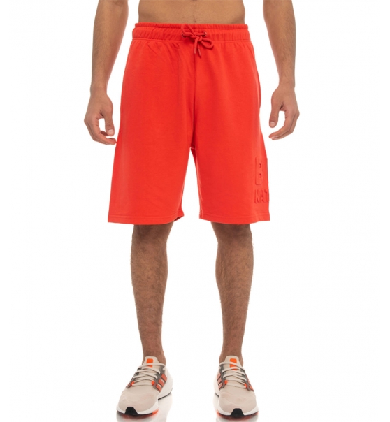 Be:Nation Ανδρική Αθλητική Βερμούδα Ss22 Essentials Terry Shorts With Embossed 03312304