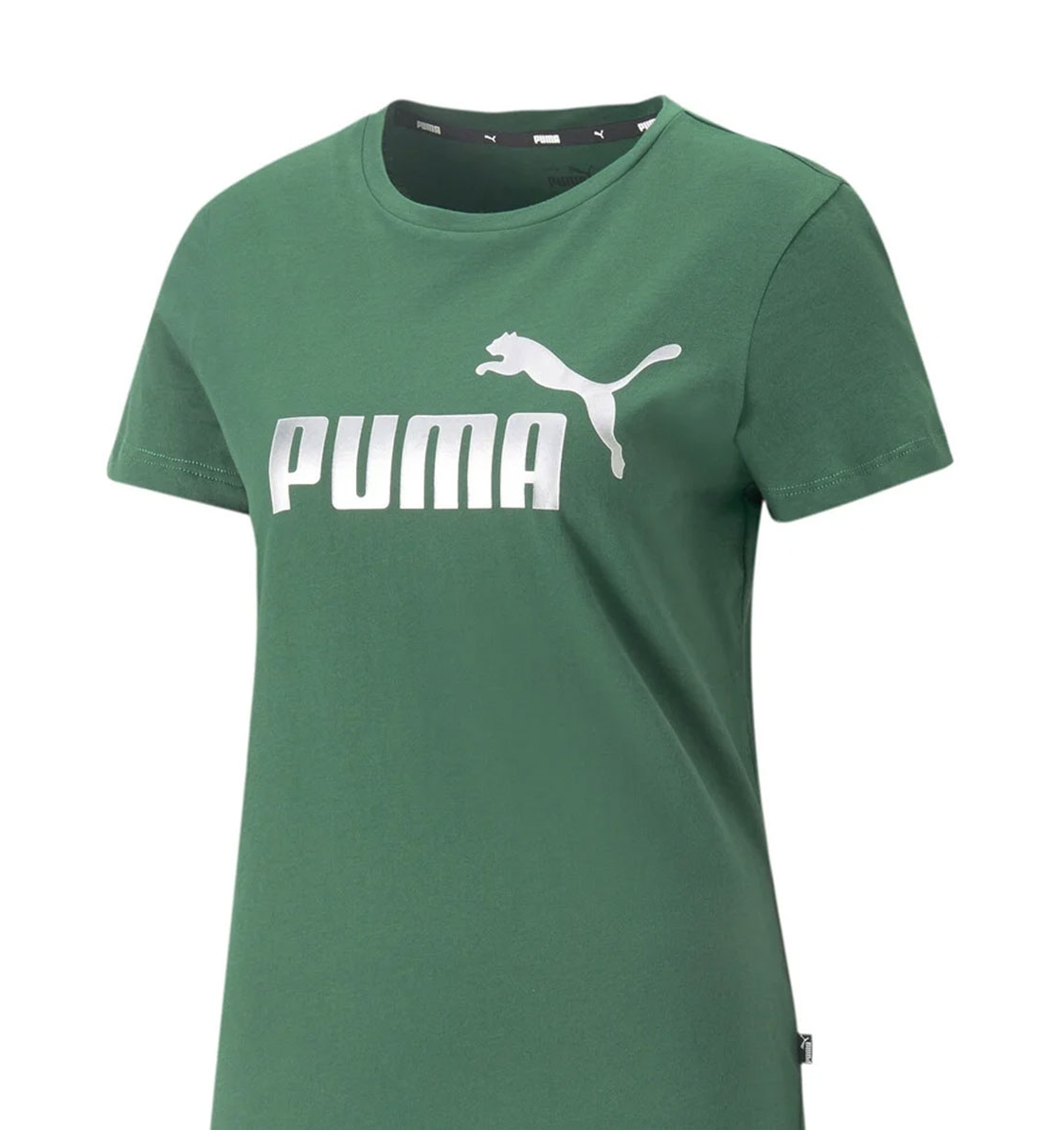 Puma Ss22 Ess+ Metallic Logo Tee