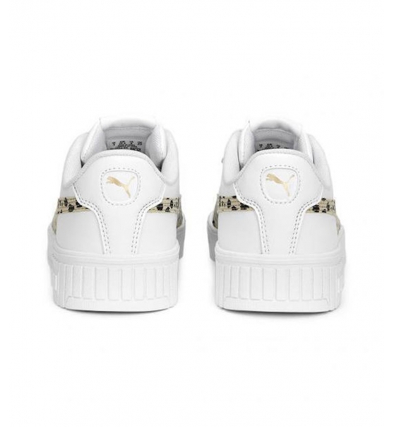 Puma Εφηβικό Παπούτσι Μόδας Ss23 Carina 2.0 Animal Jr Puma White 392024