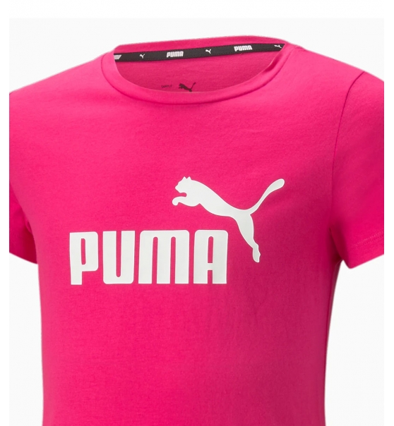 Puma Παιδική Κοντομάνικη Μπλούζα Ss21 Ess Logo Tee G 587029