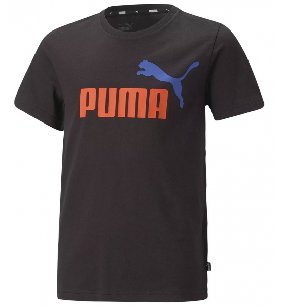 Puma Παιδική Κοντομάνικη Μπλούζα Ss22 Ess+ 2 Col Logo Tee B 586985